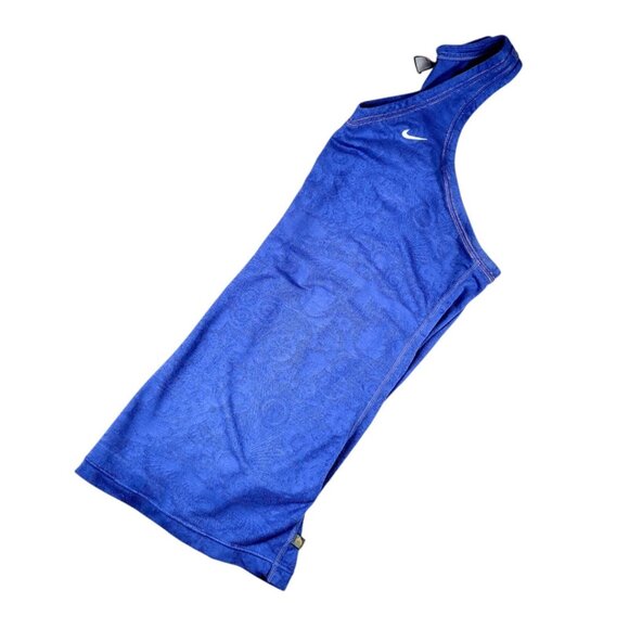 Nike Women's L Blue Racerback Athletic Tank Top - Moisture-Wicking & Quick-Dry - Picture 7 of 10
